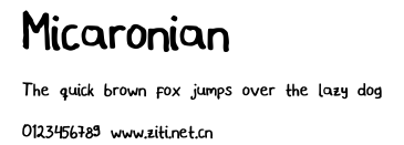 Micaronian.ttf