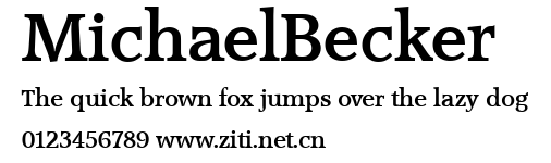MichaelBecker.ttf