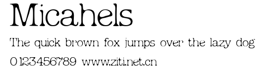 Micahels.ttf
