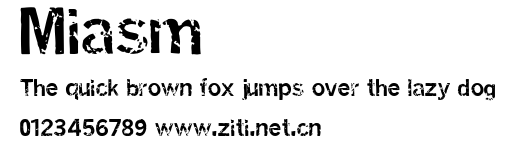 Miasm.ttf