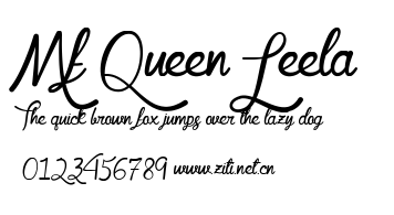 Mf Queen Leela.ttf字體轉換器圖片