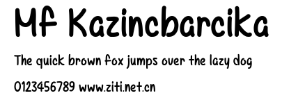 Mf Kazincbarcika.ttf字體轉換器圖片