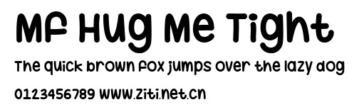 Mf Hug Me Tight.ttf字體轉換器圖片