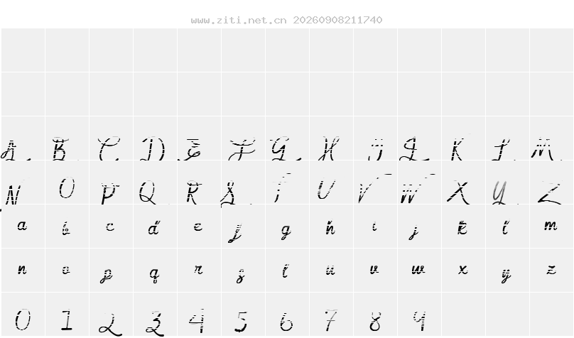 字符映射圖