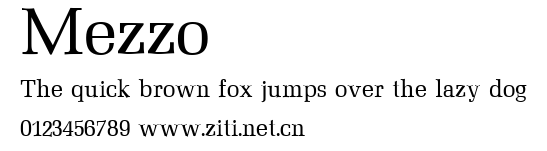 Mezzo.ttf