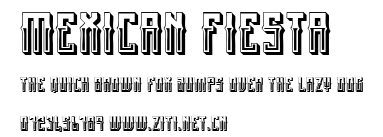 Mexican fiesta.ttf字體轉換器圖片