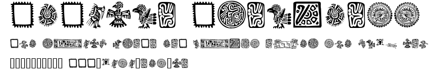 Mexican Ornaments.ttf字體轉換器圖片