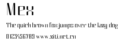 Mex.ttf字體轉換器圖片