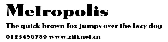 Metropolis.ttf