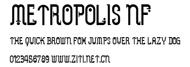 Metropolis NF.ttf