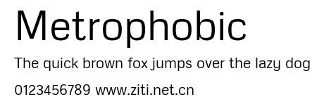 Metrophobic.ttf
