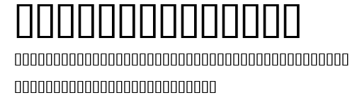 MetrolinerCaps.ttf字體轉換器圖片