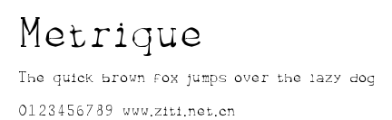 Metrique.ttf