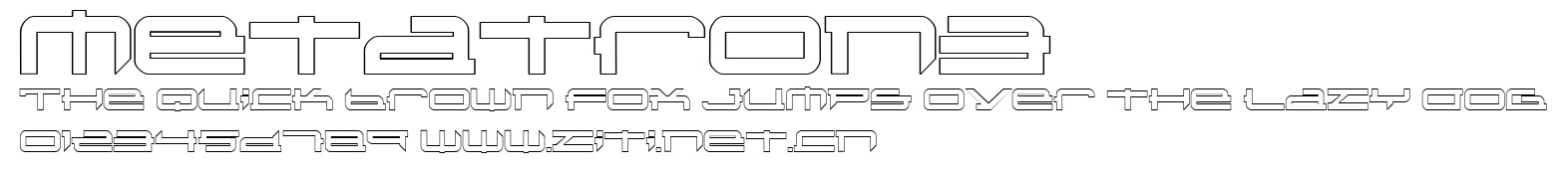 Metatron3.ttf字體轉換器圖片