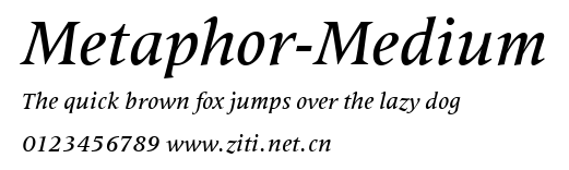 Metaphor-Medium.ttf字體轉換器圖片