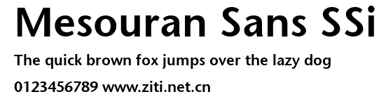 Mesouran Sans SSi.ttf