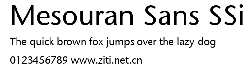 Mesouran Sans SSi.ttf