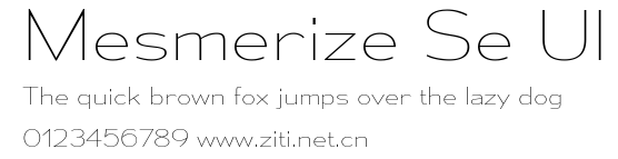 Mesmerize Se Ul.ttf字體轉換器圖片