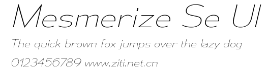 Mesmerize Se Ul.ttf字體轉換器圖片