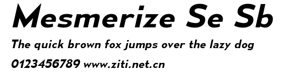 Mesmerize Se Sb.ttf字體轉換器圖片