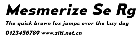 Mesmerize Se Rg.ttf字體轉換器圖片