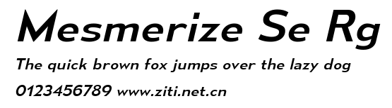 Mesmerize Se Rg.ttf字體轉換器圖片