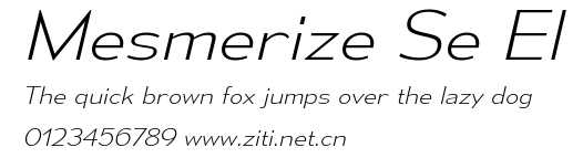 Mesmerize Se El.ttf字體轉換器圖片