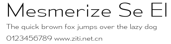 Mesmerize Se El.ttf字體轉換器圖片