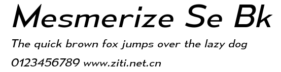 Mesmerize Se Bk.ttf字體轉換器圖片