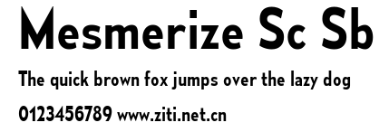 Mesmerize Sc Sb.ttf字體轉換器圖片