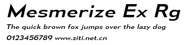 Mesmerize Ex Rg.ttf字體轉換器圖片