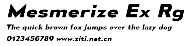 Mesmerize Ex Rg.ttf字體轉換器圖片