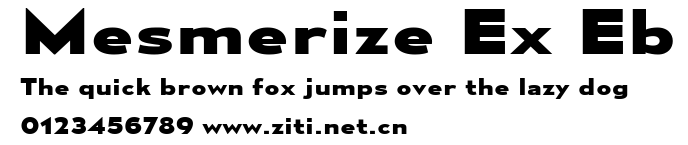 Mesmerize Ex Eb.ttf字體轉換器圖片