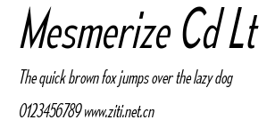 Mesmerize Cd Lt.ttf