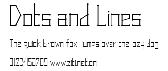 Dots and Lines.ttf