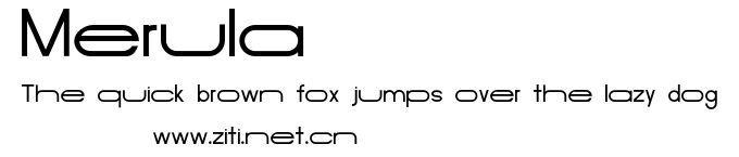 Merula.otf字體轉換器圖片