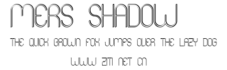 Mers Shadow.ttf字體轉換器圖片