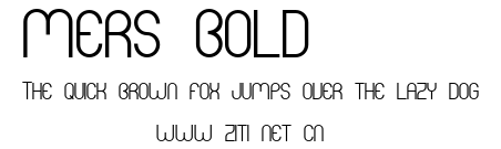 Mers Bold.ttf字體轉換器圖片
