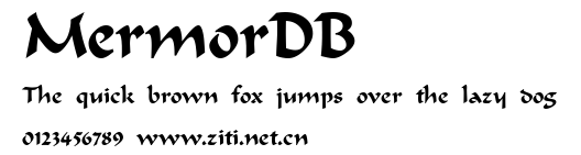 MermorDB.ttf