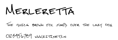 Merleretta.ttf