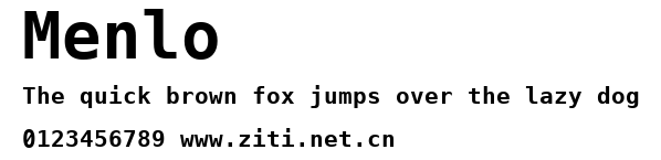Menlo.ttf字體轉換器圖片