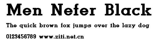 Men Nefer Black.ttf