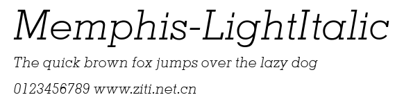 Memphis-LightItalic.ttf
