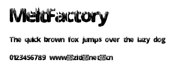 MeltFactory.ttf字體轉換器圖片