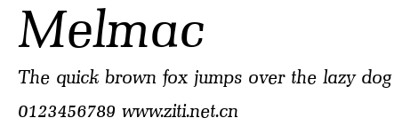 Melmac.ttf