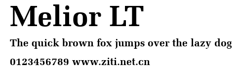 Melior LT.ttf字體轉換器圖片