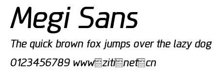 Megi Sans.otf字體轉換器圖片