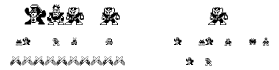 MegaMan.Villanz.ttf字體轉換器圖片