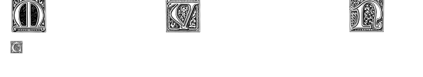 Medieval Victoriana No.1.ttf字體轉換器圖片