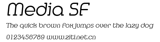 Media SF.ttf字體轉換器圖片